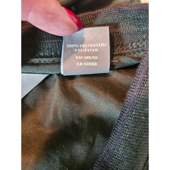 IZOD Men's Size Small V-neck Nylon Windbreaker Pullover Golf Pockets Banded - Picture 10 of 11